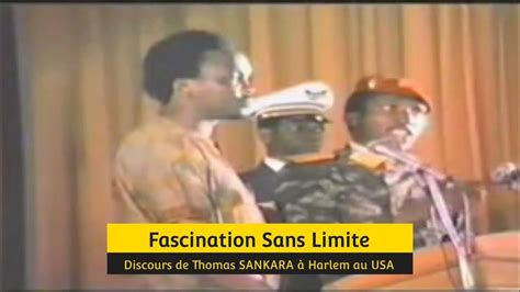 Discours De Thomas Sankara à Harlem Au Usa Le 03 Octobre 1984 Youtube