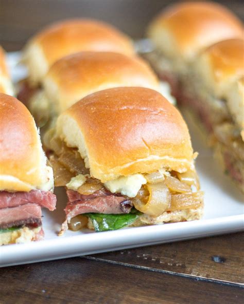 Just be sure to pack it separate from the bread to avoid any soggy food. Roast Beef Sandwich Sliders | Recipe | Roast beef, Roast ...