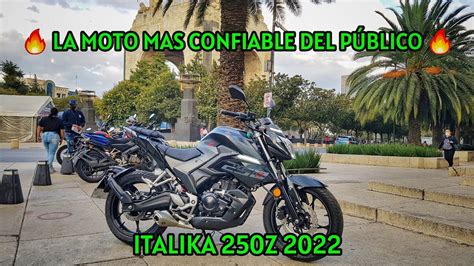 Italika 250z 2022 Review Y Prueba De Manejo A Fondo La Moto Mas