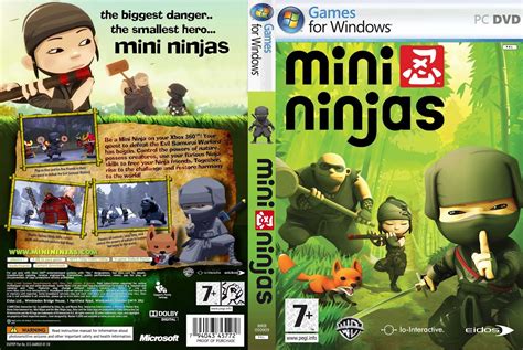 Leandro Capas Jogo Mini Ninjas Pc Dvd Capa