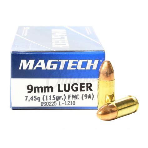 Magtech 9mm 115 Grain Fmj 1000 Rounds Omaha Outdoors