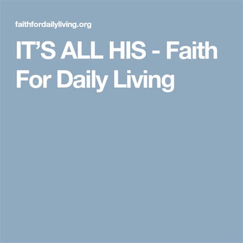Its All His Faith For Daily Living Faith Daily Living Psalm 60