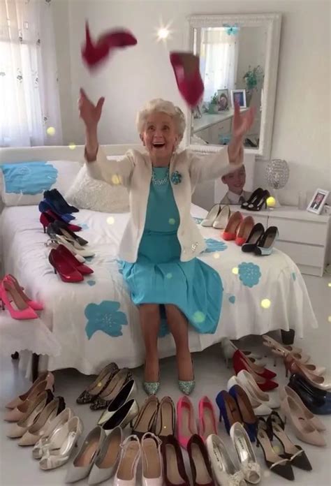 Grandma Wearing High Heels Telegraph