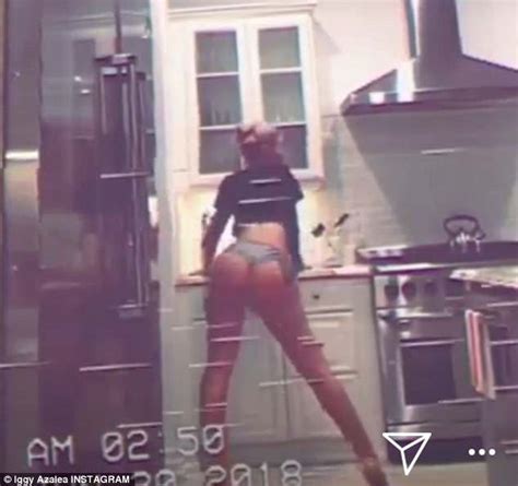 Iggy Azalea Shakes Her Thong Clad Backside In The Kitchen During Sexy Video With Hilarious