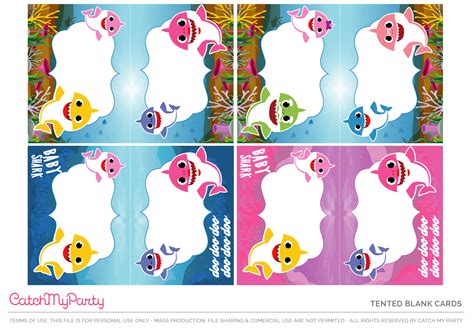 Download These Fun Free Baby Shark Party Printables Now Catch My Party