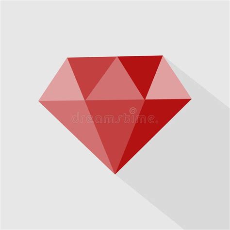 Ruby Gemstone Vector Stock Vector Illustration Of Gemstones 3456785