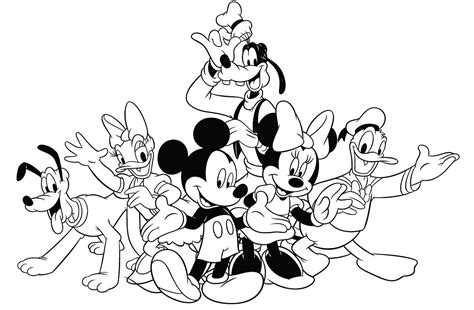 M S De Dibujos Disney Para Colorear Que Puedes Descargar E Imprimir