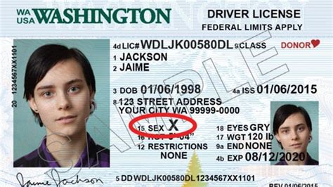 Washington Could Soon Offer Nonbinary Gender Choice On Drivers Licenses