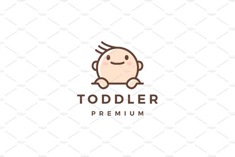Baby Toddler Logo Vector Icon Branding And Logo Templates Creative Market
