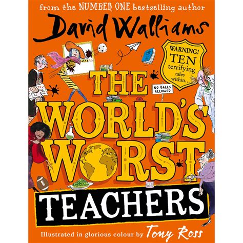 The Worlds Worst Teachers By David Walliams Hardback Jarrold Norwich