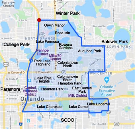 Map Of Orlando And Surrounding Cities World Map