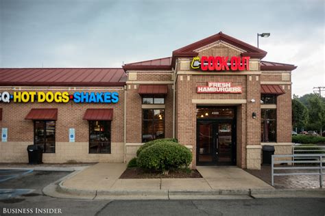 Cook Out Burger And Milkshake Restaurant Review Business Insider
