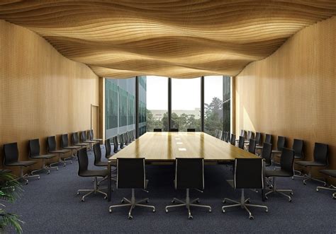 The teamconnect ceiling 2, with its patented automatic dynamic beamforming technology, was already a leader in conference room audio technology. Shanghai Roche Expansion / EXH Design | ArchDaily