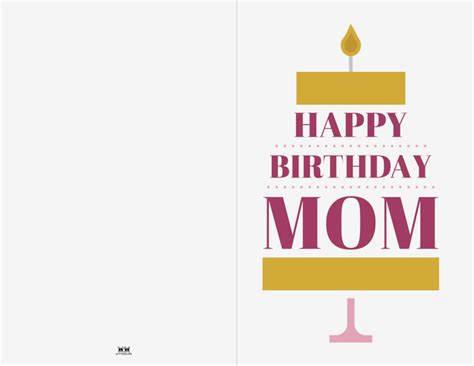 Funny Birthday Cards For Mom Printable