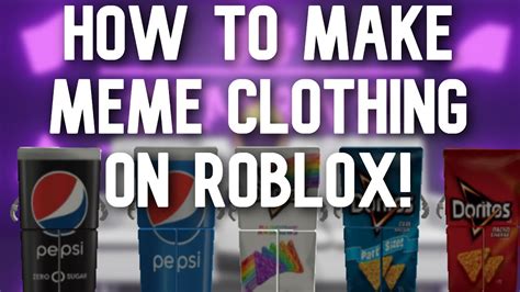 How To Make Meme Clothing On Roblox 2020 Roblox Meme Clothing Sim8n