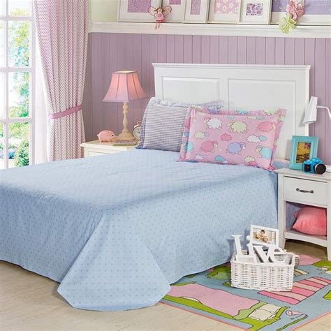 Cute cat twin queen king quilt duvet cover bed sheet bedding kids bed sets blue. Cute Sheep Themed Cotton Bedding Set | EBeddingSets