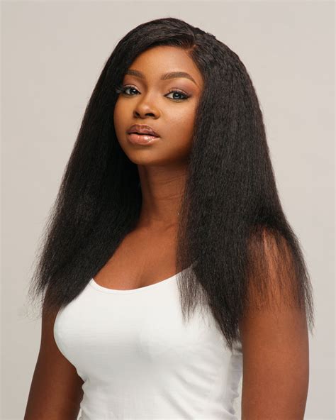 Kinky Blow Out Wig Closure And Frontal Kinky Goddess Natural Girl Wigs