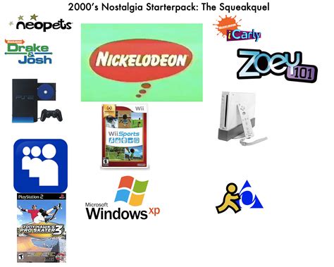 2000s Nostalgia Starter Pack The Squeakquel Rstarterpacks