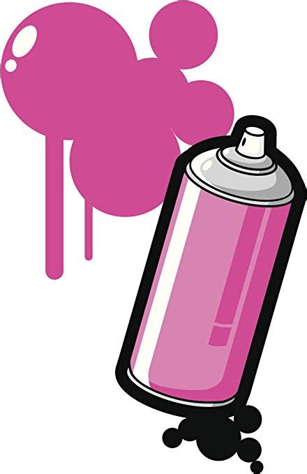 Graffiti Spray Paint Can Drawing Free Download On Clipartmag