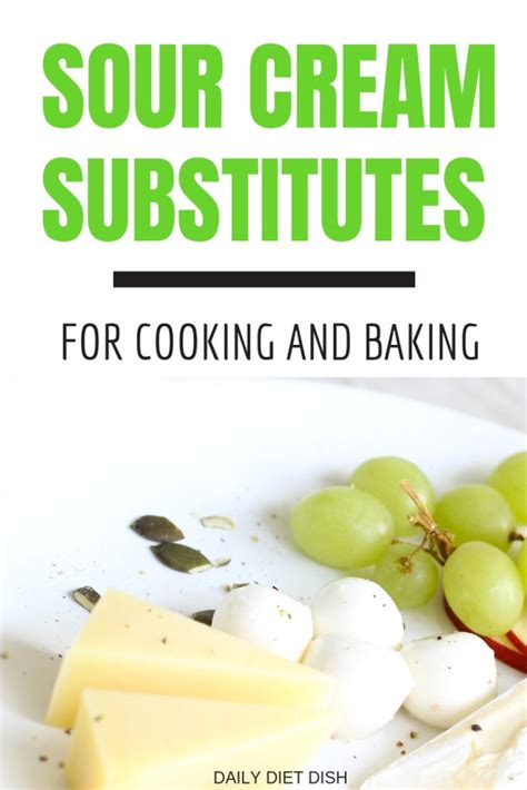 Best Sour Cream Substitutes For Cooking And Baking Daily Diet Dish