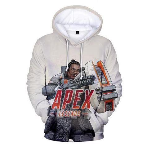 Apex Legends Hoodies Apex Legends Game Series Hero Gibraltar 3d