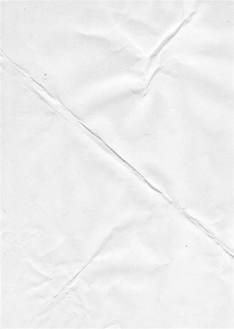 White Printer Paper Paper Crease Creased Texture Crumple Crumpled