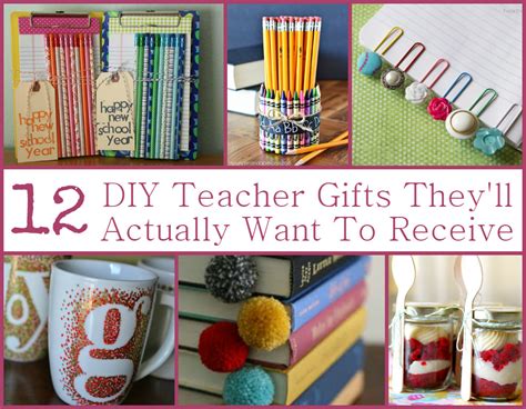 Easy diy gifts, diy gifts and gift for teacher on pinterest. 12 DIY Teacher Gifts They'll Actually Want To Receive