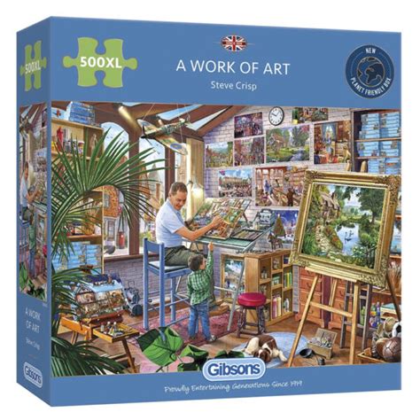 A Work Of Art 500xl Pieces Dab Hand Puzzles And Pastimes