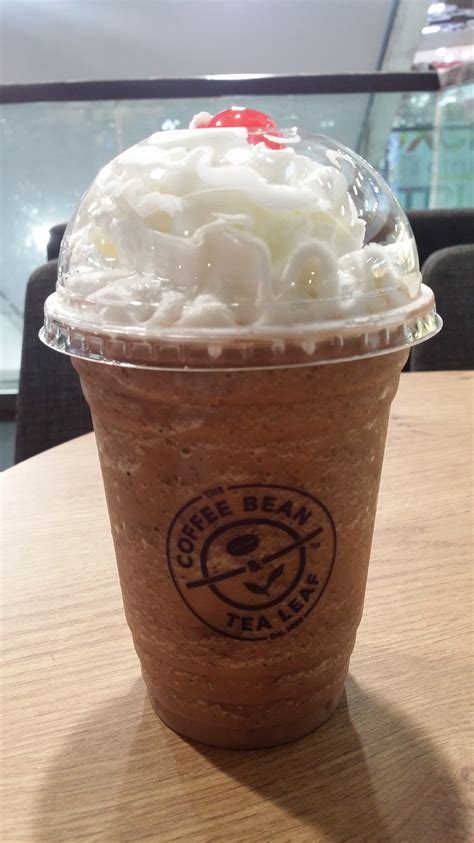 Black Forest Ice Blended Coffee Drink At The Coffee Bean And Tea Leaf