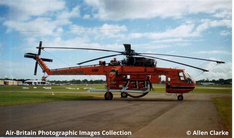 Sikorsky S 64e Skycrane N154ac 64037 Erickson Air Crane