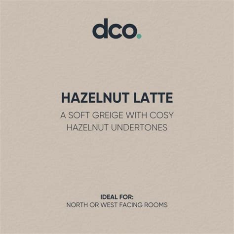 DCO Colour Of The Year 2022 Hazelnut Latte Colour Of The Year