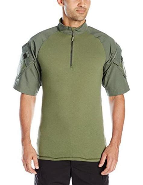 Tru Spec Mens Tactical Response Short Sleeve Combat Shirt Olive Drab