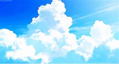 Sky Anime Clouds Say Scenery Cloud Animated