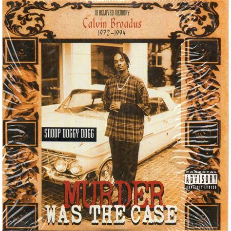 Murder Was The Case Remix By Snoop Doggy Dogg Cds With Yvandimarco