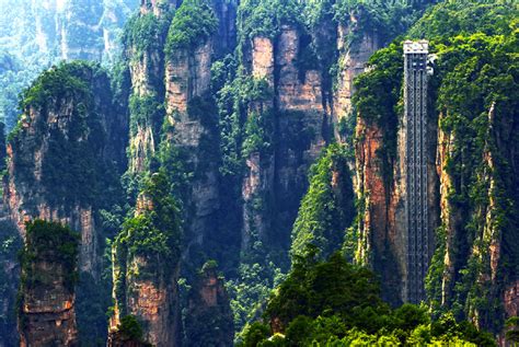 Zhangjiajie National Forest Park Tours Map And How To Get To National Park