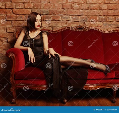 Beautiful Girl Stock Image Image Of Home Girl Lying 47230973