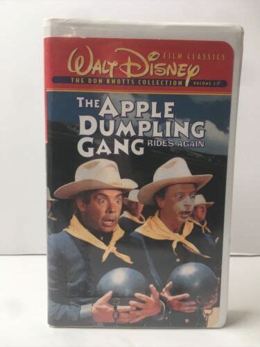 The Apple Dumpling Gang Rides Again Vhs 1998 786936060713 Ebay