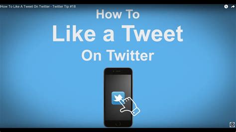 How To Like A Tweet On Twitter Twitter Tip 18 Youtube