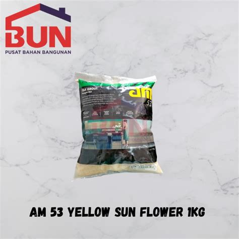Jual Semen Keramik Am Tile Grout Yellow Sunflower Pengisi Nat