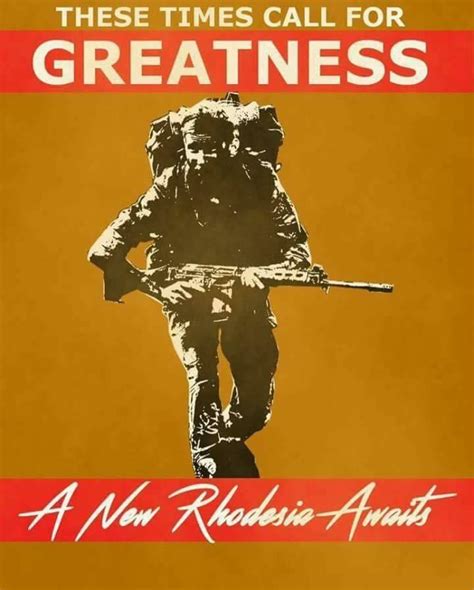 Rhodesian Bush War Pamphlet Late 1960s Propagandaposters