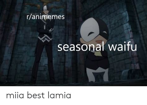 Ranimemes Seasonal Waifu Miia Best Lamia Anime Meme On Meme