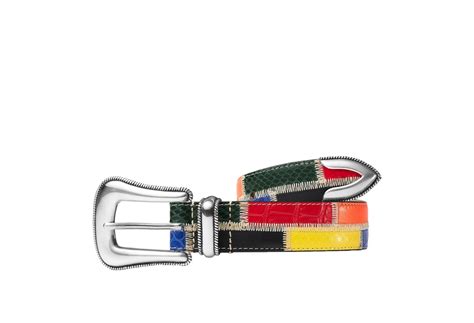 Supreme Patchwork Ranger Belt Multicolor Ss21 Ss21 Klekt