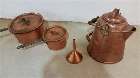 Vintage Copper Pots And Large Kettle Holmdel Nj Patch