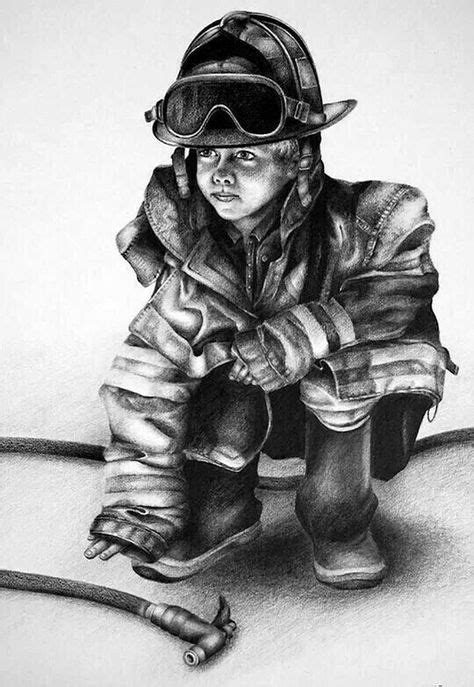 14 Best Firefighter Drawing Images Firefighter Firefighter Art