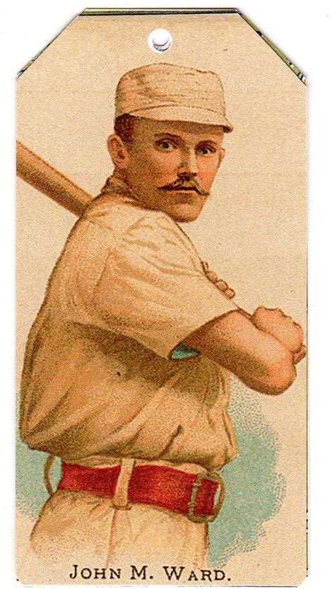 Old Baseball card made into a luggage tag. Hagins collection. | Old