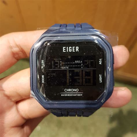 Original Eiger Jam Tangan Digital Linville - Blue | Lazada Indonesia
