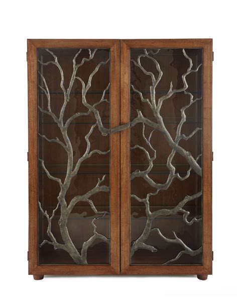 Tree Branch Display Cabinet