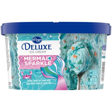Kroger Deluxe Mermaid Sparkle Ice Cream 48 Fl Oz King Soopers