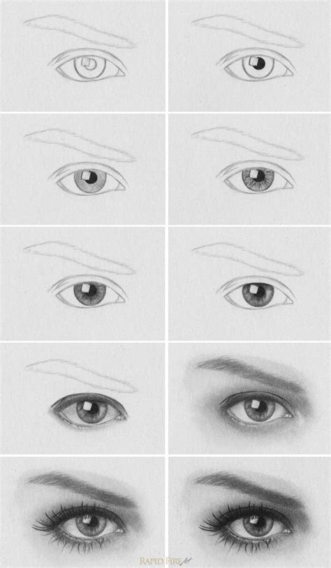 Tutorial How To Draw Realistic Eyes Learn How To Draw A Realistic Eye