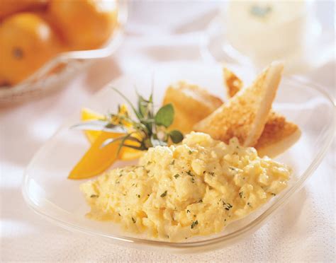Scrambled Eggs With Fine Herbs Recipe Get Cracking